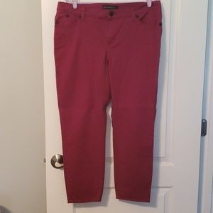 Mauve colored Jeggings